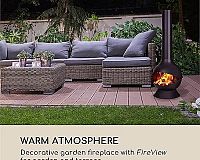 Zahradní krb Blumfeldt Knight on Fire