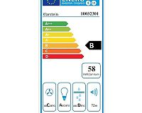Klarstein Barett energetický štítek