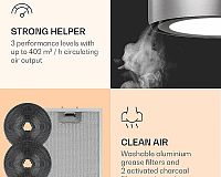 Klarstein Skyfall Smart výkon a filtry