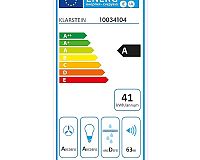 Klarstein Alina energetický štítek