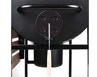 Gril na dřevěné uhlí a udírna OneConcept Beef Butler