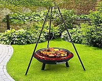 Gril na dřevěné uhlí Blumfeldt Arco Trino