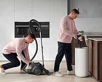 Electrolux EL61C3DB vyprazdňování nádoby na prach